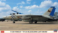 Hasegawa 02406 F-14D Tomcat "VF-213 Blacklions Last Cruise" 1/72