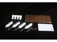 Mk1 Design MA-32005 500lb GENERAL PURPOSE BOMB 4Set (AN-M64) 1/32