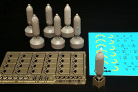 Brengun BRL-32044 US GP 100lb AN-M30A1 bombs (6 pcs.) 1/32