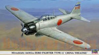 Hasegawa 09142 Самолет Mitsubishi A6M2a ZERO TYPE11 Jt42 (HASEGAWA) 1/48
