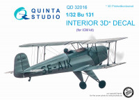 Quinta studio QD32016 Bu 131 (для модели ICM) 1/32