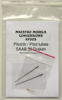Maestro Models MMMK7203 Saab J-35 'Draken' Pitot tubes for x 2 1/72