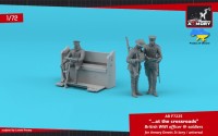 Armory ARF7225 British officer, soldier and driver for the Dennis 3t Lorry British WWI lorry 1/72